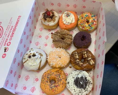 Eric welcome donuts